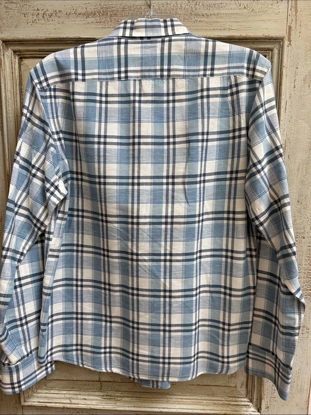 J. Crew men’s plaid shirt